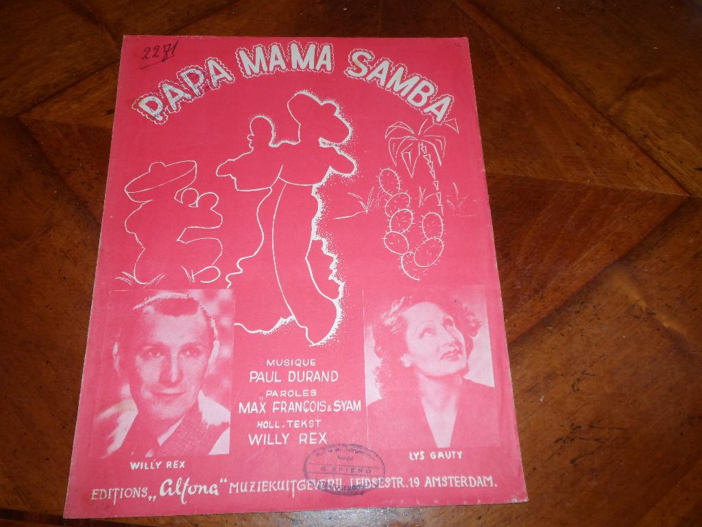 Papa mama samba - paul durand, Muziek en Instrumenten, Zang, Gebruikt, Ophalen of Verzenden, Artiest of Componist