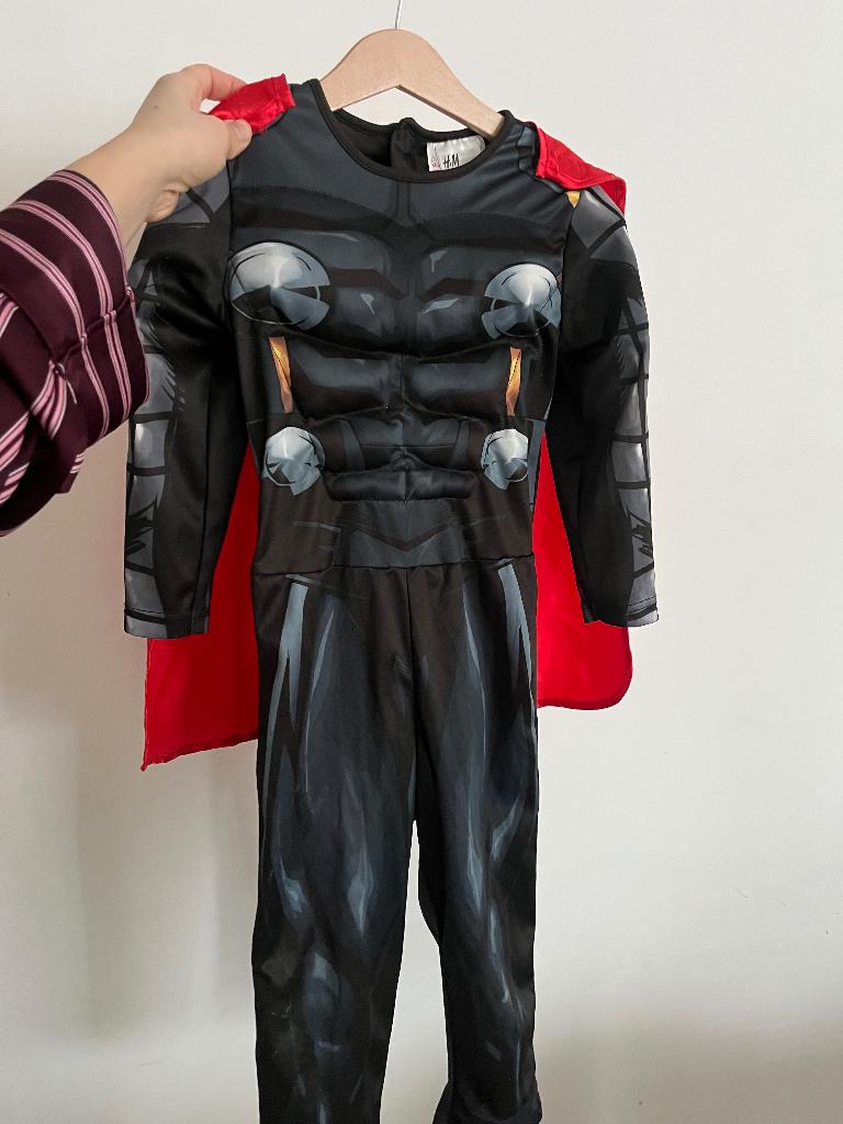 Verkleedpak Thor, Kinderen en Baby's, Carnavalskleding en Verkleedspullen, Ophalen, Zo goed als nieuw, 104 of kleiner, Jongen