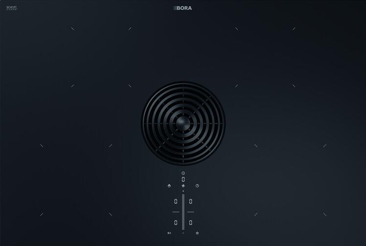 Kookplaat BORA PURA, Witgoed en Apparatuur, Kookplaten, Ophalen, Gebruikt, 4 kookzones, Inbouw