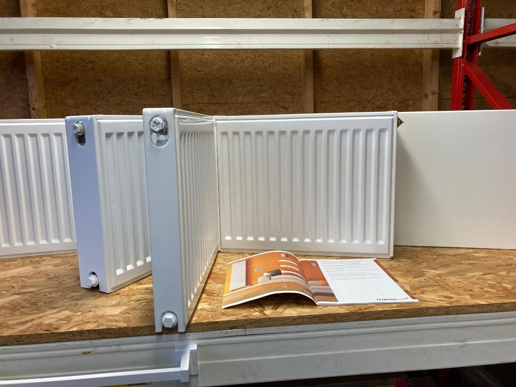 Nieuwe Henrad Standaard, Compact en Premium Eco radiatoren!, 30 tot 80 cm, Hoog rendement (Hr), Radiator, Nieuw