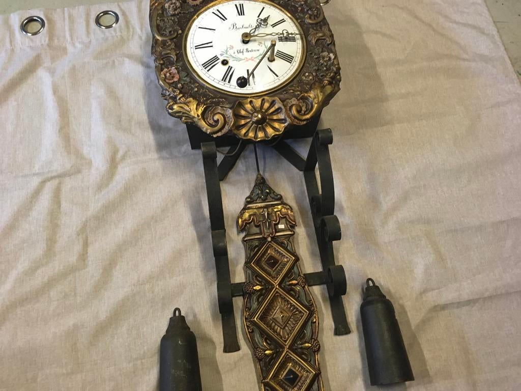 Antieke Comtoise Klok met Mechaniek, Antiek en Kunst, Antiek | Klokken, Ophalen