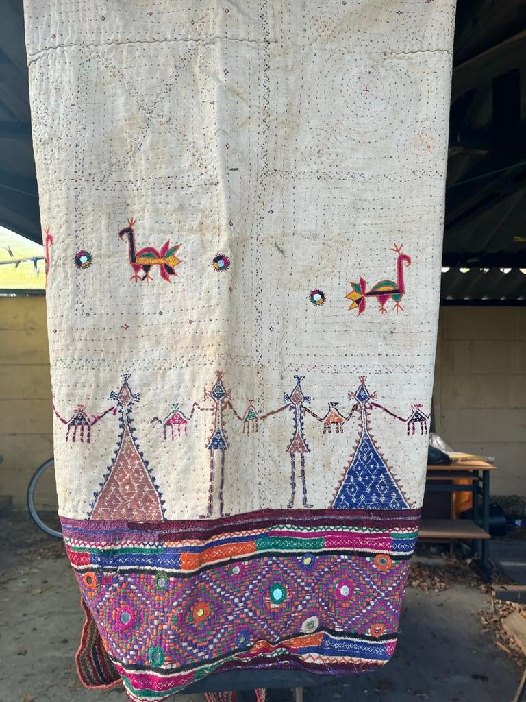 Vintage Rugzak/Plunjezak uit India, Ophalen of Verzenden