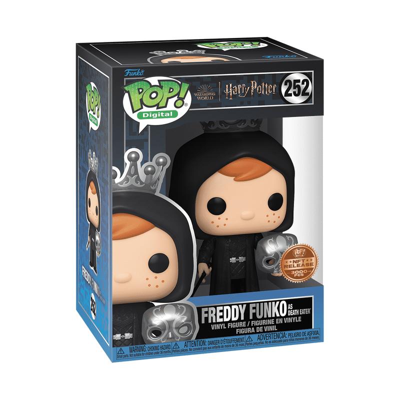 Freddy Funko as Death Eater 252 NFT Royalty Excl. 3.000 pcs, Ophalen of Verzenden, Nieuw