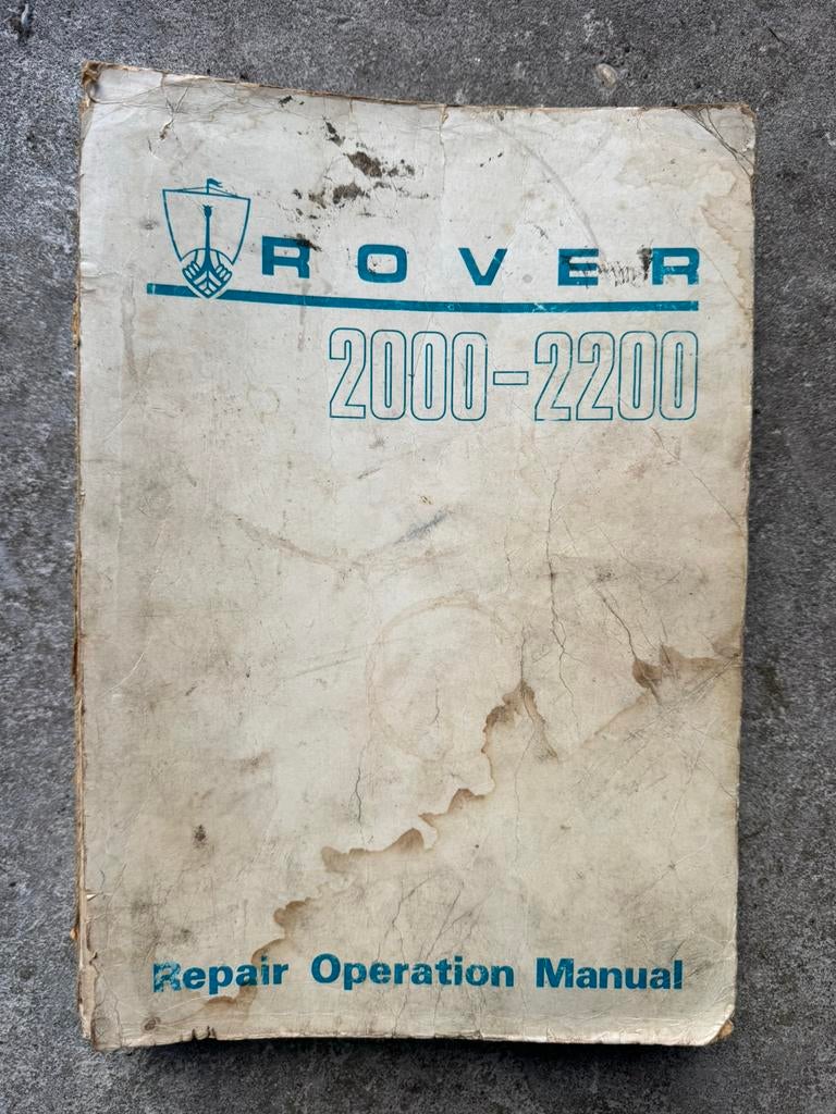 Rover P6 workshop manuals, Ophalen of Verzenden, Gelezen, Overige merken