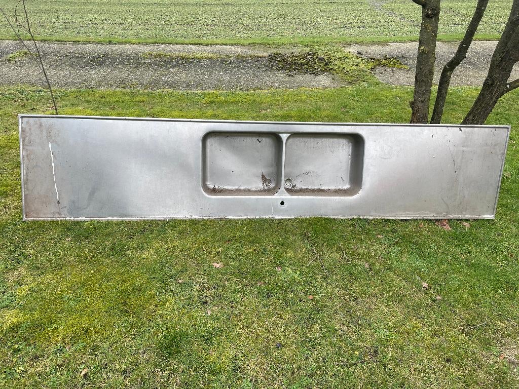 keukenblad rvs, Ophalen, Gebruikt, Overige kleuren, 50 tot 100 cm