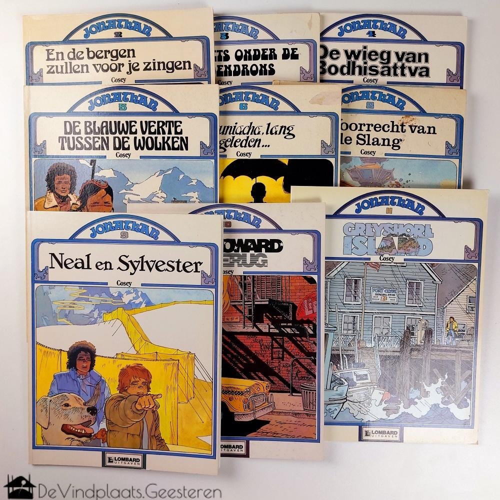 Jonathan – 8 titels – softcover, Boeken, Stripboeken, Ophalen of Verzenden, Zo goed als nieuw, Meerdere stripboeken, Cosey
