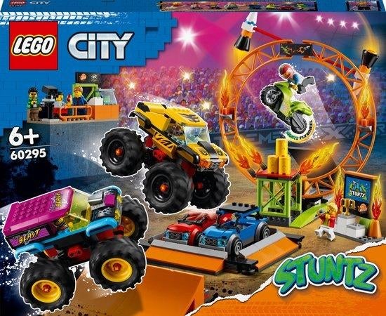 Lego 60295 city stuntz stuntshow arena nieuw verzegeld, Ophalen, Nieuw, Complete set, Lego
