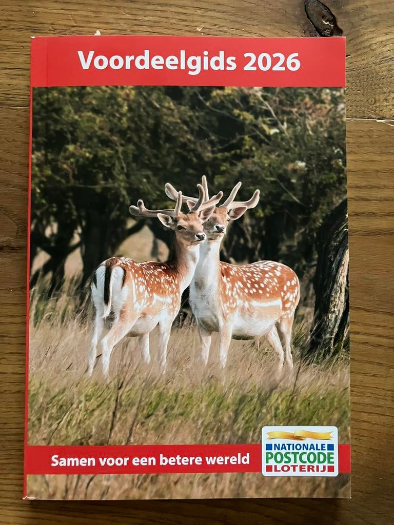 Postcodeloterij Voordeelgids 2026. Uitjes.Voorjaarsvakantie!, Tickets en Kaartjes, Drie personen of meer, Kortingsbon