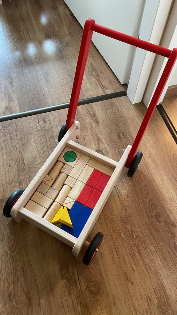 Blokkenwagen, Ophalen of Verzenden, Gebruikt