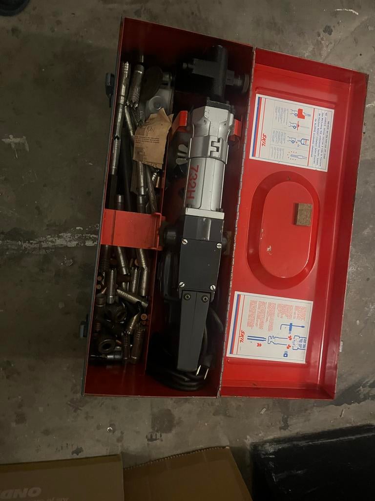 Skil 732H Boorhamer, Doe-het-zelf en Verbouw, Gereedschap | Boormachines, Boor- en/of Breekhamer, Ophalen of Verzenden, Klopboormechanisme