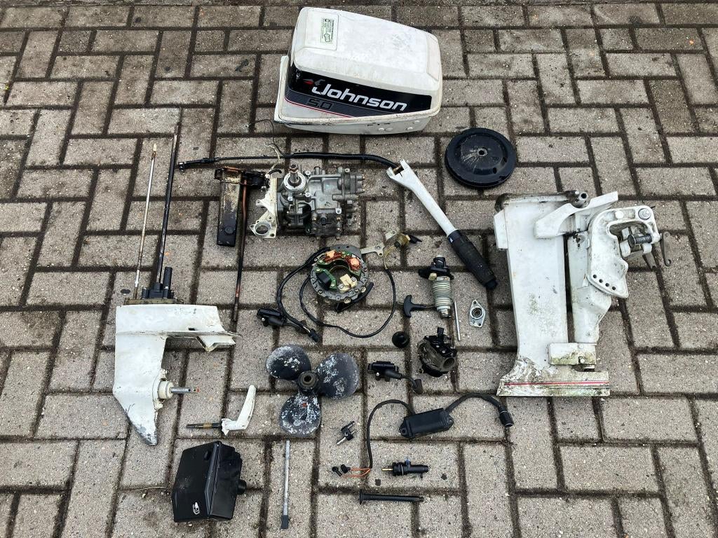 Evinrude Johnson 5 6 pk 2 takt buitenboordmotor onderdelen, Watersport en Boten, Ophalen of Verzenden, Gebruikt, Motor en Techniek