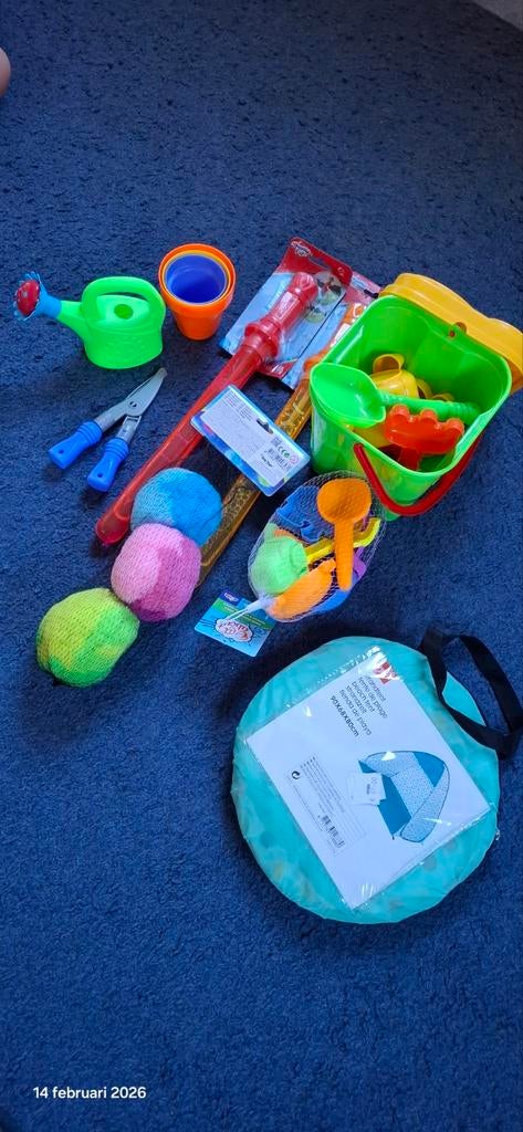 Pakket zomer buitenspeelgoed, Ophalen of Verzenden, Nieuw