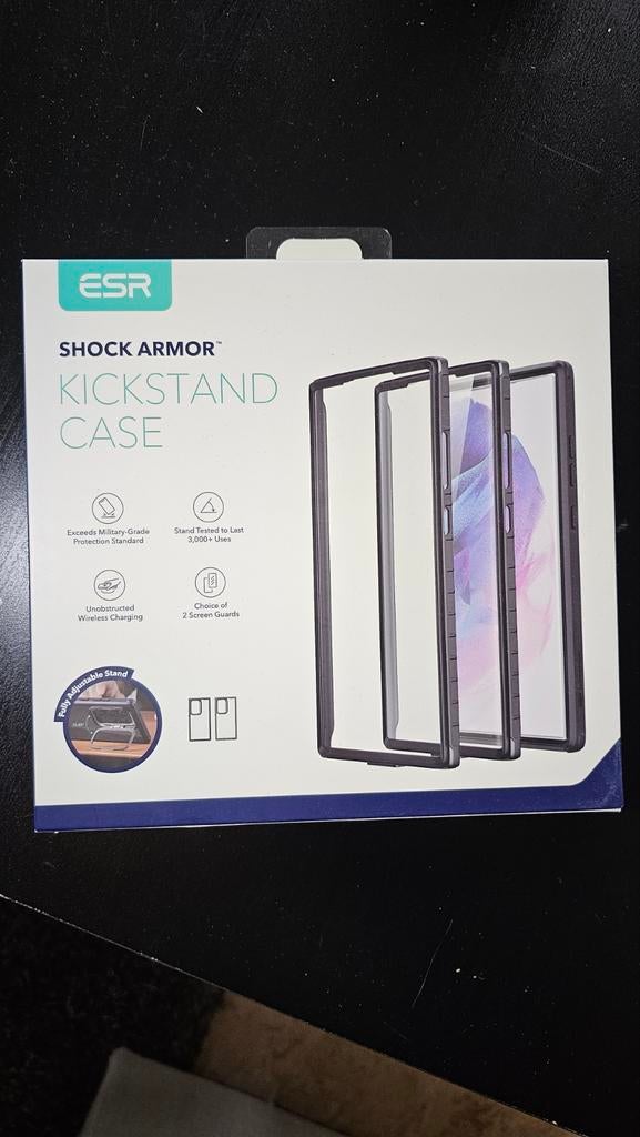 Samsung S23 Ultra Hoesje met Standaard - Nieuw, Telecommunicatie, Mobiele telefoons | Hoesjes en Frontjes | Samsung, Ophalen of Verzenden