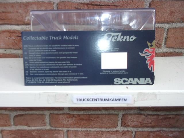 Tekno  Scania  P 4 Serie  Slaapcabine   van  Red  Cross., Hobby en Vrije tijd, Modelauto's | 1:50, Ophalen of Verzenden, Nieuw