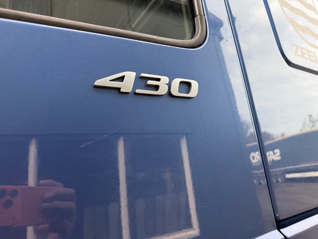 DAF XF 430 . 6x2 MIDLIFT , BJ NOVEMBER 2017,, Automaat, Euro 6, Blauw, Bedrijf