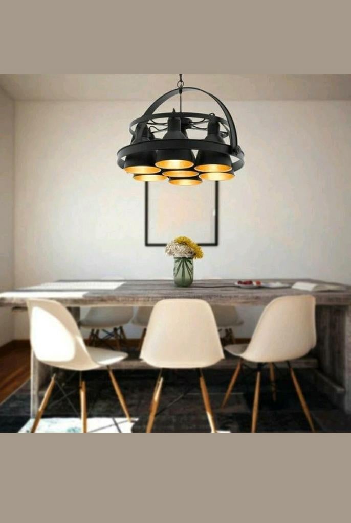 Complete set lampen voor woonkamer, eettafel en salon, Nieuw, Ophalen of Verzenden, Glas, Modern