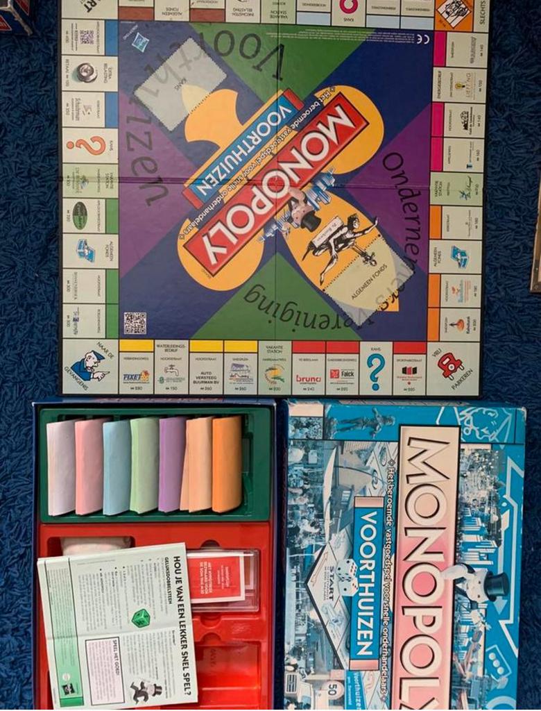 Monopoly Voorthuizen, Ophalen of Verzenden, Zo goed als nieuw