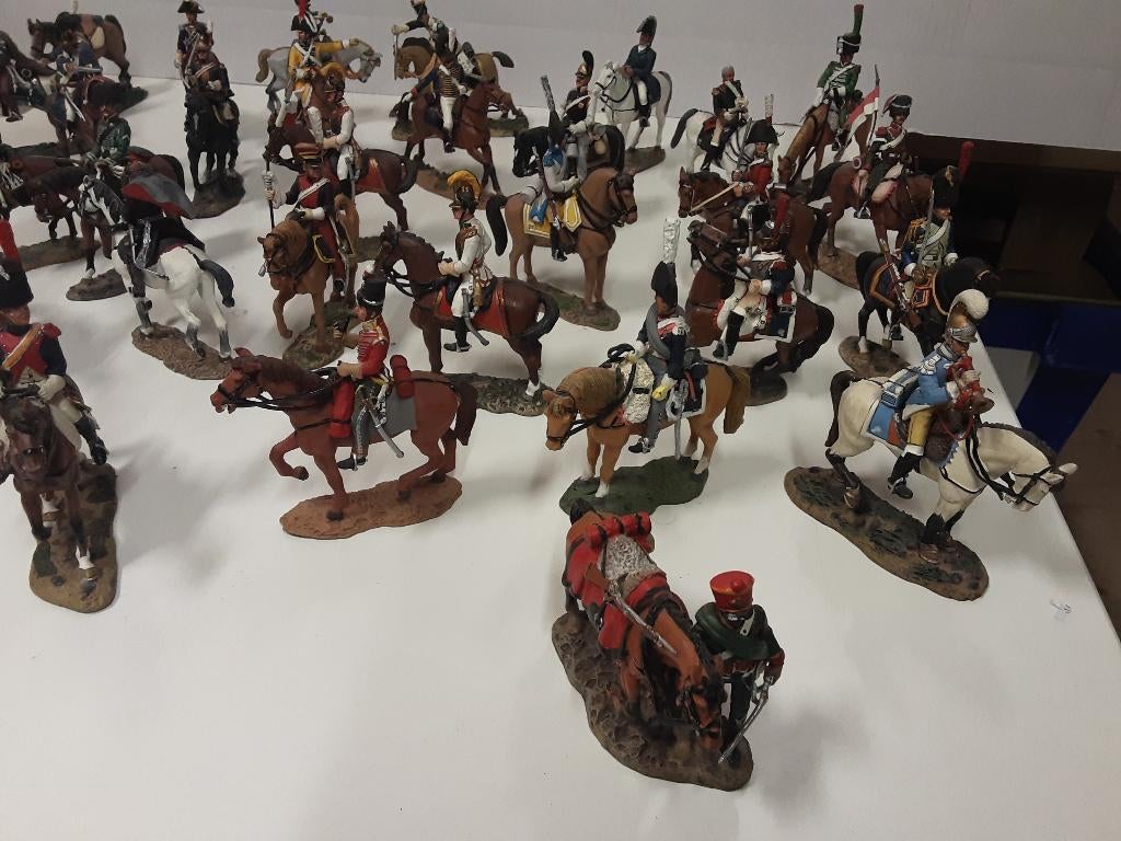 Tinnen soldaten DEL PRADO collectie : 34 stuks, Verzamelen, Overige gebieden, ., Miniatuur of Beeldje, Ophalen of Verzenden