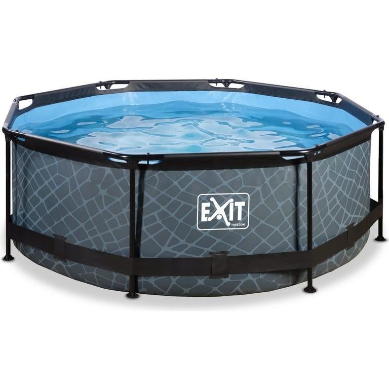 Compleet zwembadset met zandfilter en verwarming, Ophalen, Rechthoekig, Opzetzwembad, Minder dan 80 cm