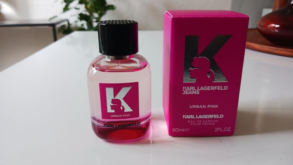 Karl Lagerfeld Jeans Urban Pink 60ml parfum, Ophalen of Verzenden, Zo goed als nieuw