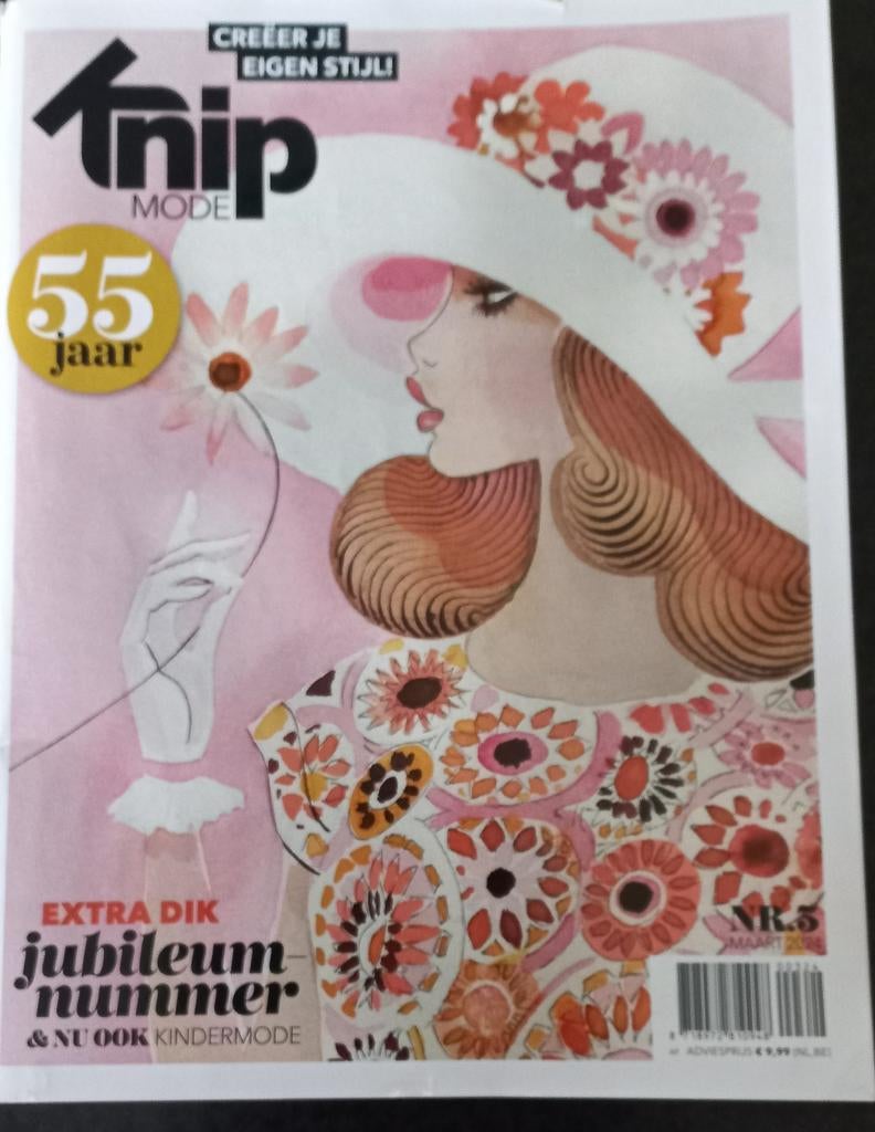 Knip mode 3 maart 2024, Hobby en Vrije tijd, Kledingpatronen, Ophalen of Verzenden, Zo goed als nieuw, Vrouw, Knipmode