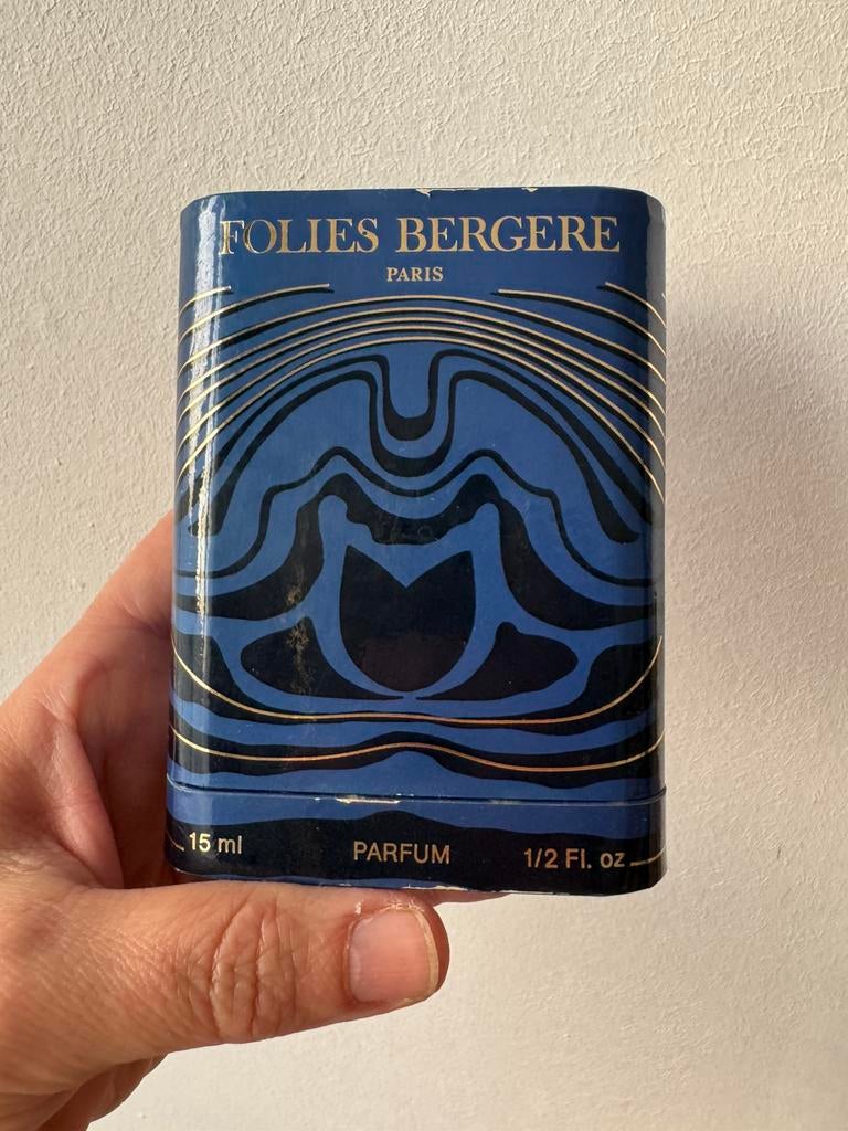 Vintage Folies Bergere 15ml parfum, Ophalen of Verzenden, Zo goed als nieuw