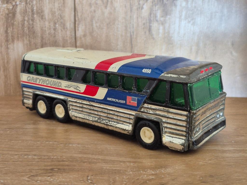Buddy L - Greyhound Americruiser - speelgoed bus, Ophalen of Verzenden