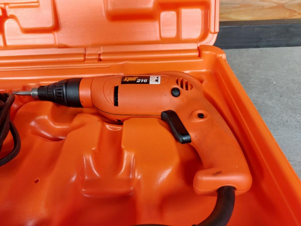 Te koop schroefmachine, Ophalen of Verzenden, Zo goed als nieuw