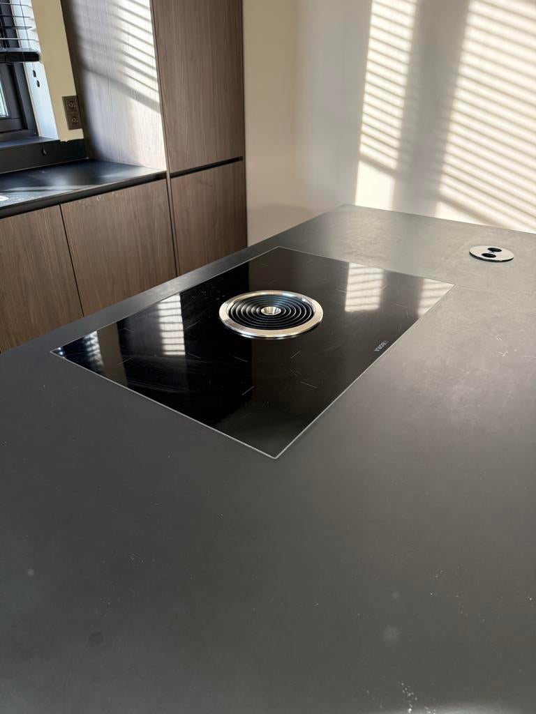 Bora Basic inductie kookplaat met afzuiging, Witgoed en Apparatuur, Kookplaten, Ophalen, Gebruikt, 4 kookzones, Inbouw