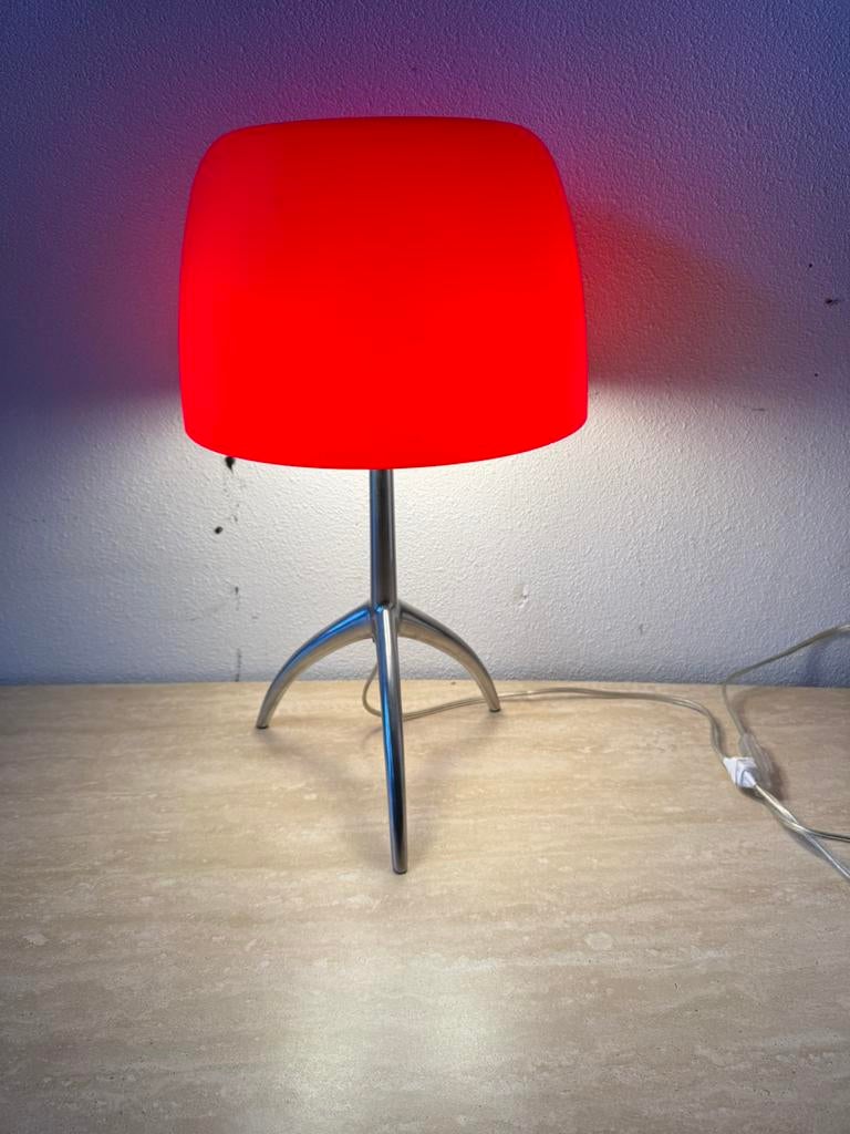 Foscarini Murano Lumiere Tavolo Grande tafellamp, Ophalen of Verzenden, Zo goed als nieuw, Minder dan 50 cm