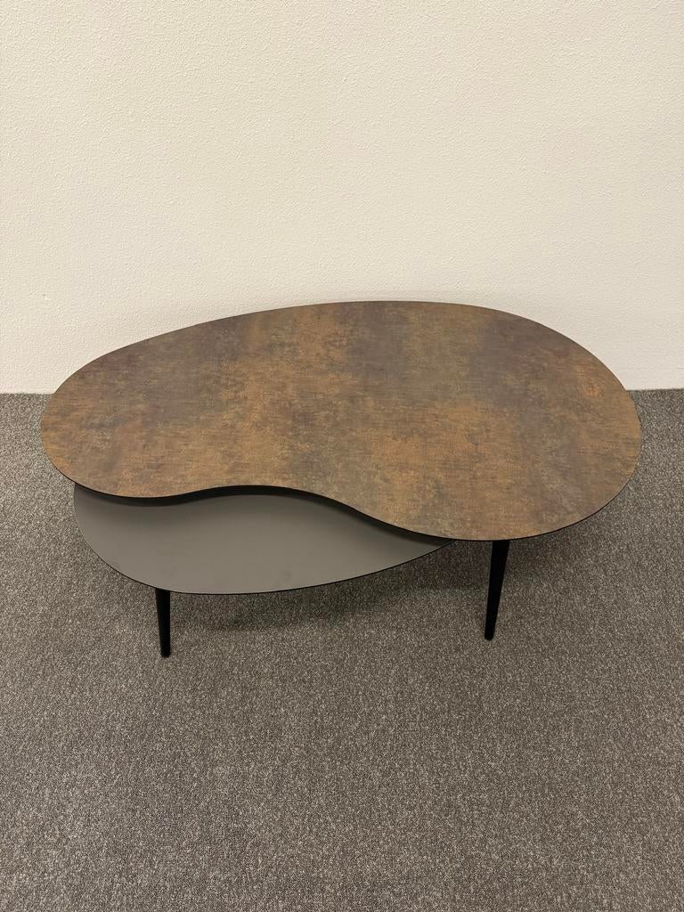 Yin & Yang salontafels HPL Roest & Antraciet - 10% Korting