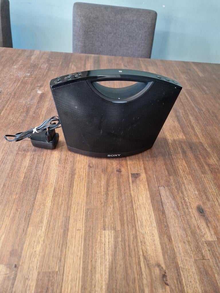 Sony SRS-BTM8 Draadloze Bluetooth Speaker Zwart, Gebruikt, Overige typen, Ophalen of Verzenden, Sony