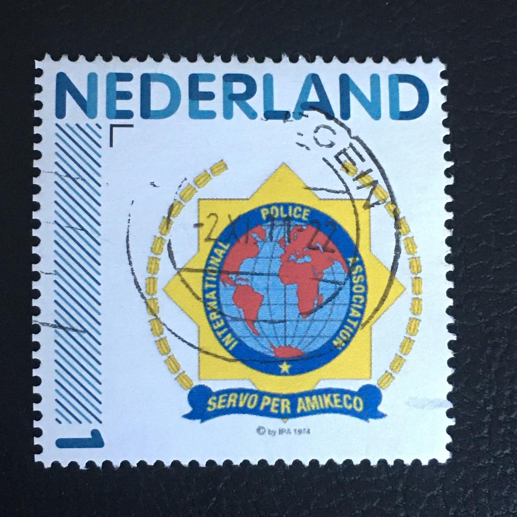 2718 Persoonlijke - Intern. Police Association - gestempeld, Ophalen of Verzenden, Na 1940, Gestempeld