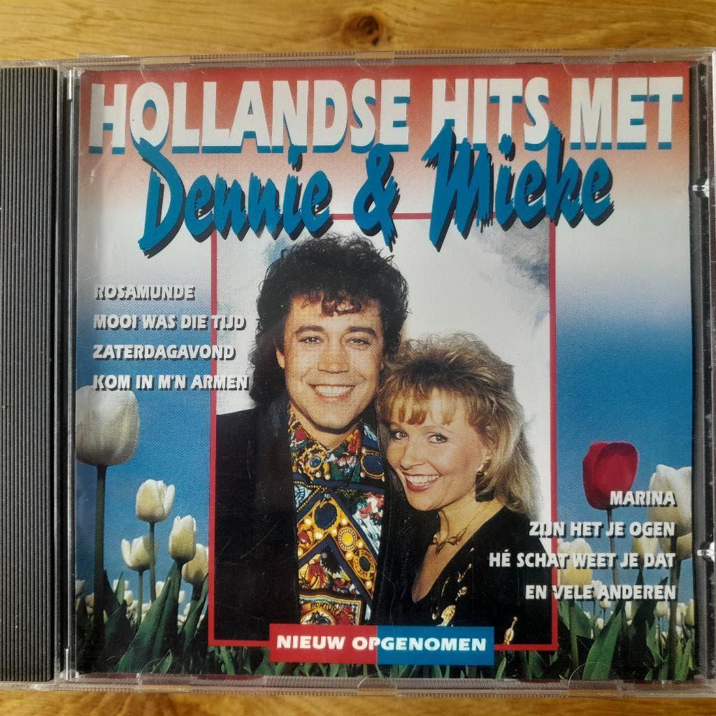 cd Dennie & Mieke - Hollandse Hits met., Ophalen of Verzenden, Zo goed als nieuw, Levenslied of Smartlap