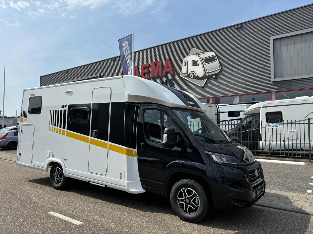 Frankia Now 7.0L Enkele bedden, garage, automaat, Ringverwarming, Fiat, Koelkast, Bedrijf