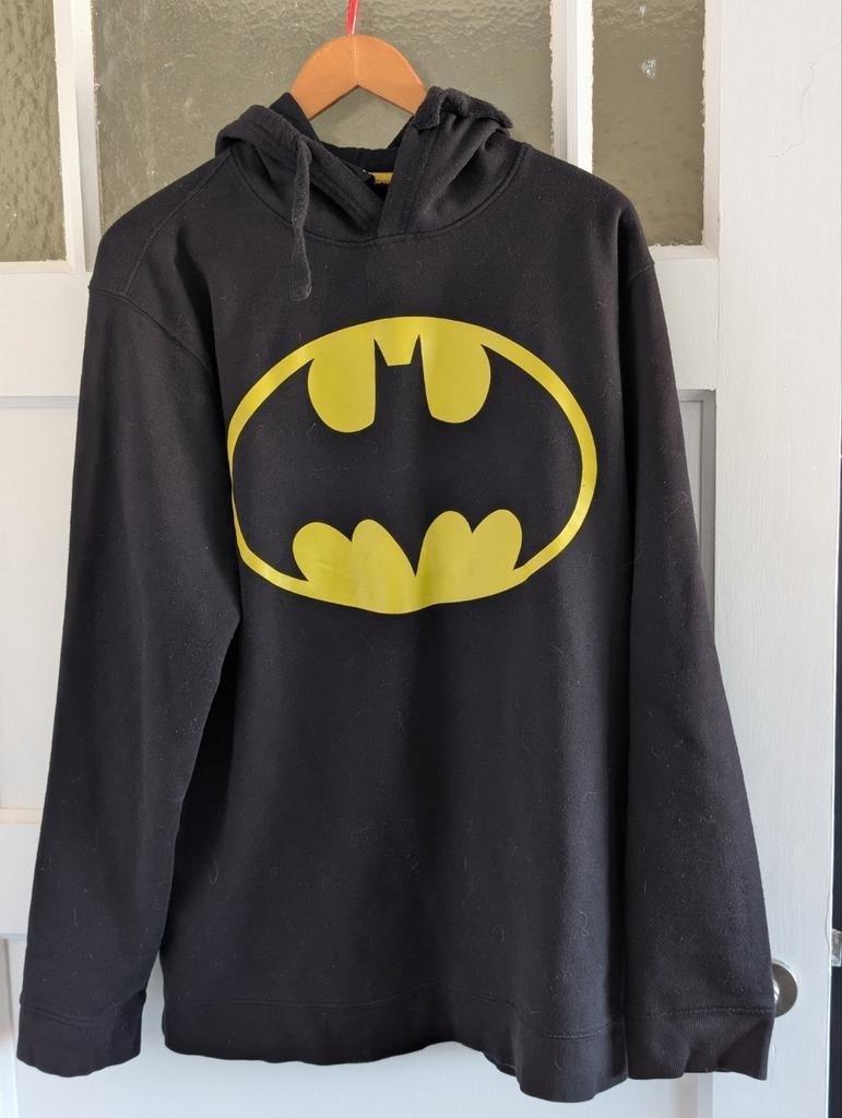 Batman hoodie XXL, Verzenden, Zo goed als nieuw, Overige maten, Zwart