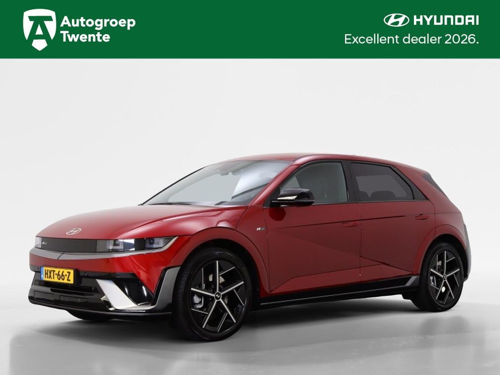 Hyundai IONIQ 5 N-Line Business 84 kWh 17% bijtelling | Priv, Auto's, Hyundai, 12 maanden, 0 cilinders, Gebruikt, Zwart