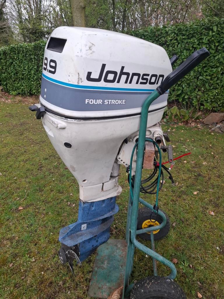 Johnson 9.9pk 4takt voor onderdelen of om op te knappen, Ophalen of Verzenden, Gebruikt, Motor en Techniek, Motorboot