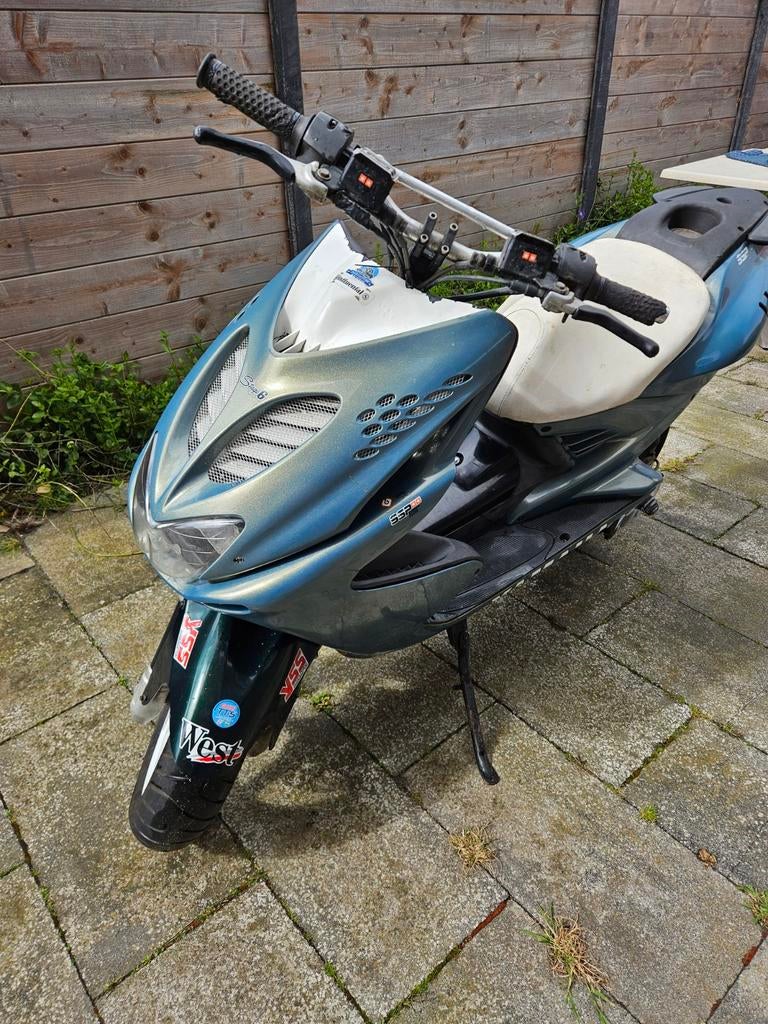 Yamaha Aerox 70cc met wok, Fietsen en Brommers, Scooters | Yamaha, Ophalen of Verzenden, Gebruikt, Tweetakt, Aerox