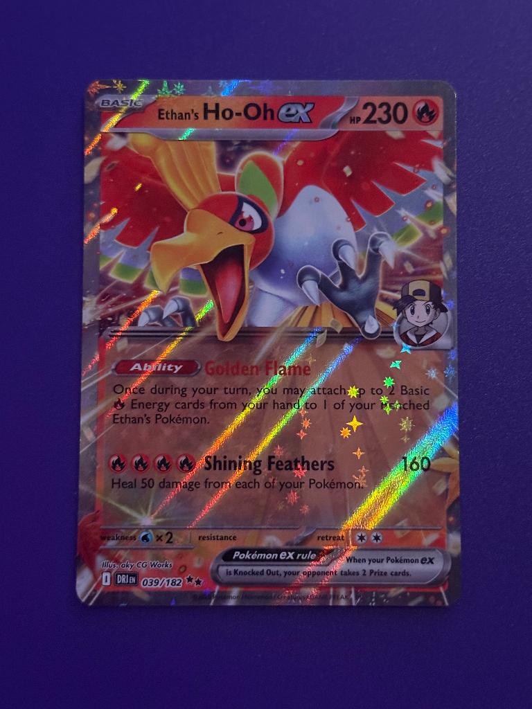 Pokemon ho-oh ex 39/182, Verzenden, Nieuw, Losse kaart, Foil