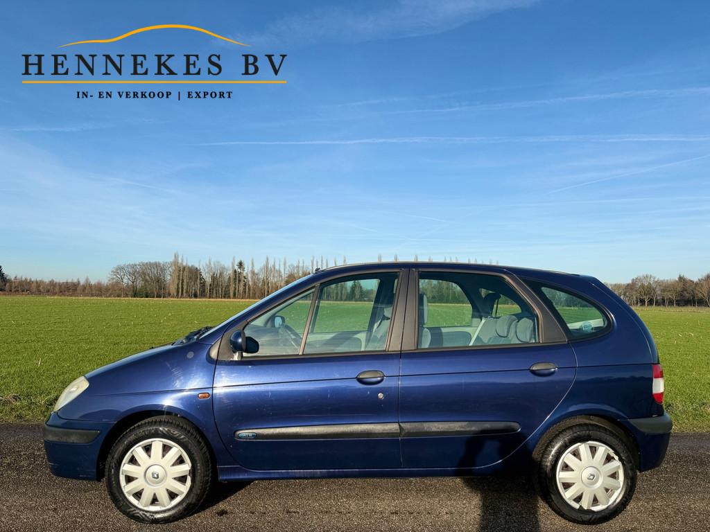 Renault Scénic 1.6-16V Expression AUTOMAAT 88.000 km NAP, Stof, 4 cilinders, Blauw, Origineel Nederlands