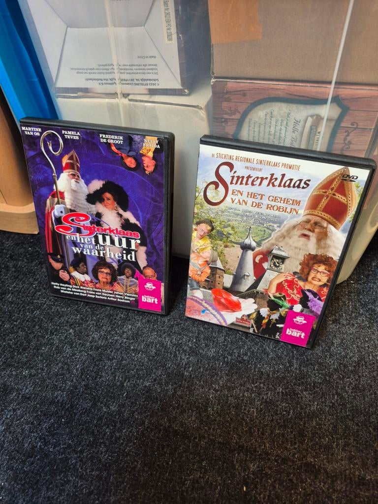 2 sinterklaas dvd's met tante til en dr. Brein, Ophalen of Verzenden