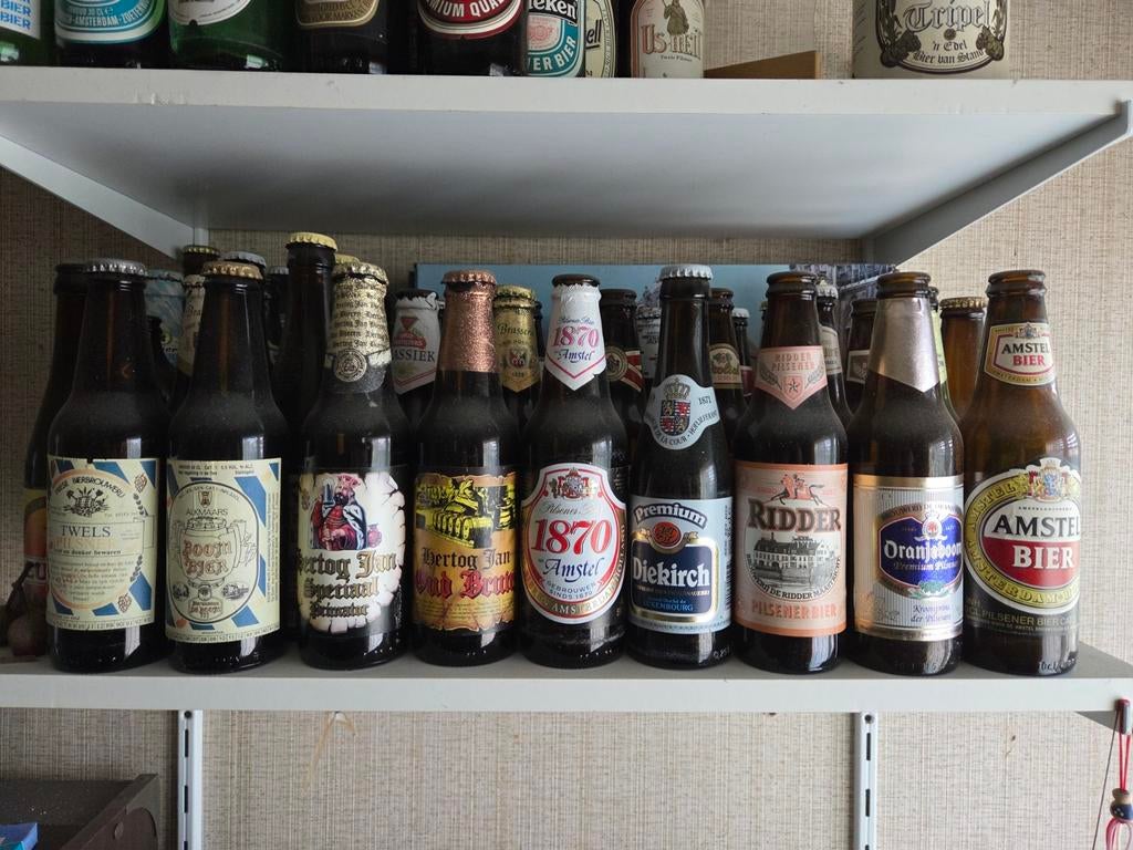 Diverse verzameling bierflesjes - Leeg, Ophalen of Verzenden, Gebruikt, Flesje(s), Overige merken