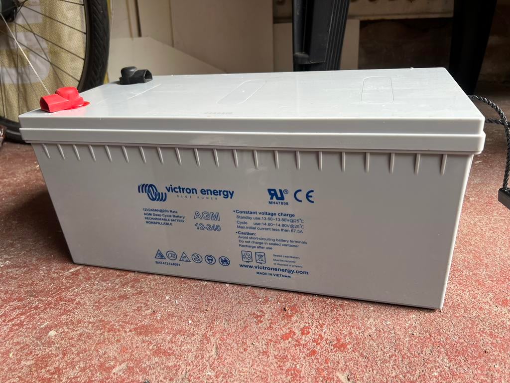 Victron-Energy AGM accu 12-240, Ophalen, Nieuw