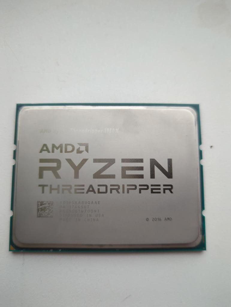 AMD Ryzen Threadripper 1950X 16C Gebruikt sTR4, Computers en Software, Processors, Gebruikt, Ophalen of Verzenden, 16-core, Socket AM4