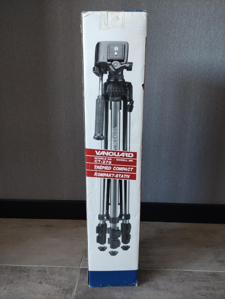 Statief vanguard ct278 nieuw in doos, Ophalen of Verzenden, 150 tot 175 cm, Driepoot