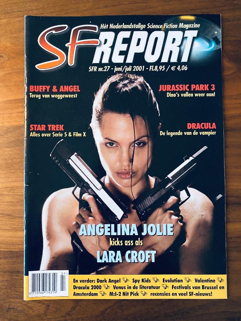 SF Report Magazine 27 (2001) | ‘Lara Croft’ Cover, Boeken, Tijdschriften en Kranten, Ophalen of Verzenden, Zo goed als nieuw, Muziek, Film of Tv