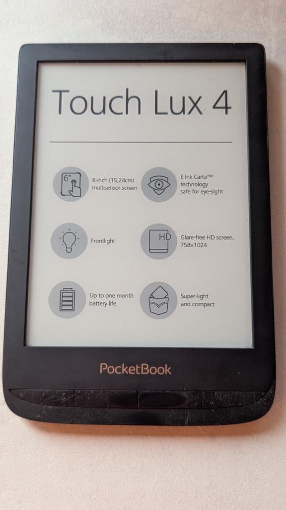 Pocketbook touch lux 4, Computers en Software, E-readers, Ophalen of Verzenden