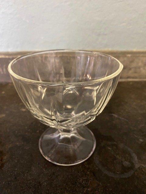 6 IJscoupe glazen, Glas of Glazen, Ophalen of Verzenden, Overige stijlen, Glas