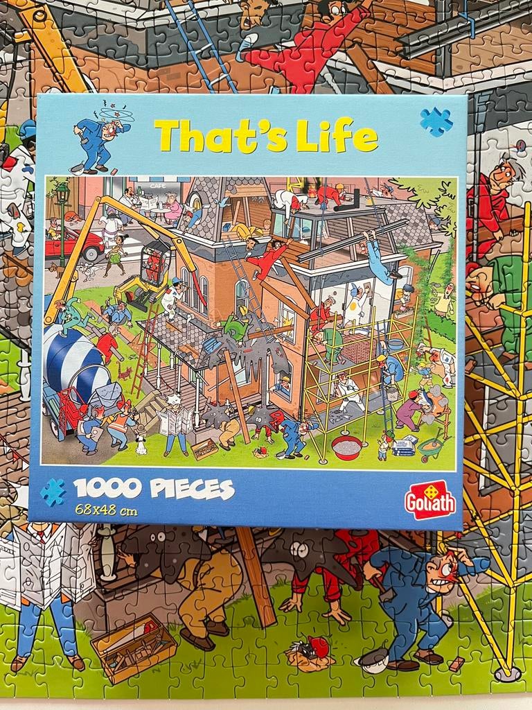 That's Life puzzel 1000 stukjes, Ophalen of Verzenden, Zo goed als nieuw